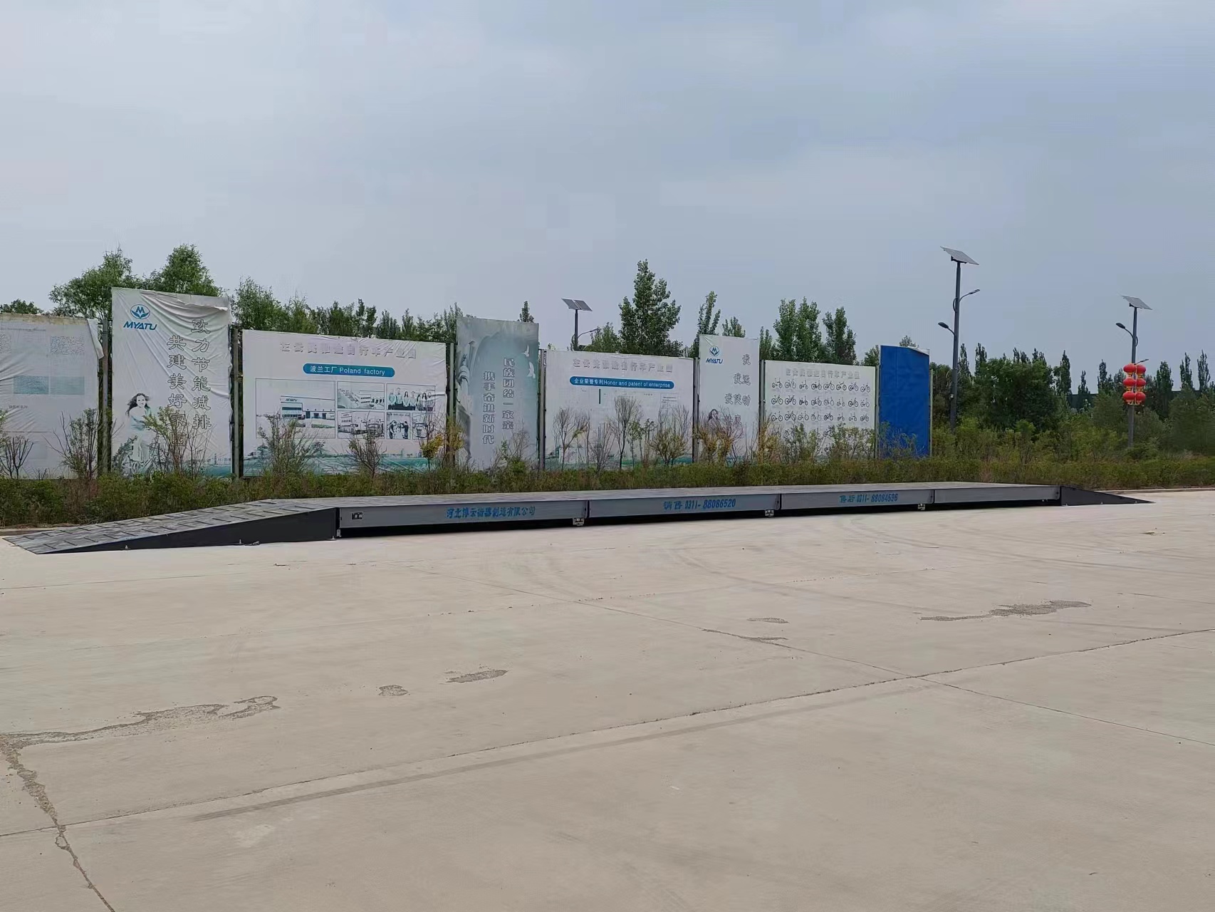 大同美雅途100噸 3*18米帶兩個鋼構(gòu)坡道 大同美雅途100噸 3*18米帶兩個鋼構(gòu)坡道